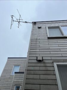 2022年6月 札幌市東区
風災倒壊によるアンテナ交換